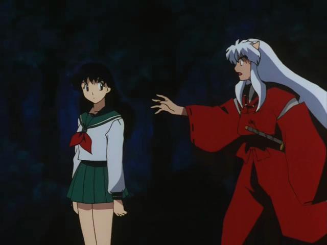 Otaku Gallery  / Anime e Manga / Inu-Yasha / Screen Shots / Episodi / 023 - La voce di Kagome e il bacio di Kikyo / 143.jpg